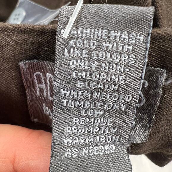 Additions by Chico's Chocolate Brown Cotton High Rise Chino Pants Size 10 (1.5) - Picture 10 of 12